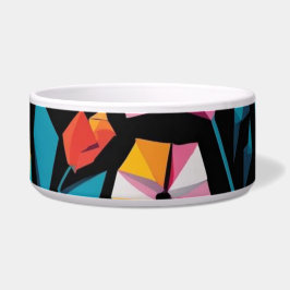 moderne einfache Stern geometrisches farbenfrohes Napf