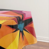 moderne einfache Stern geometrisches farbenfrohes Tischdecke (Beispiel)