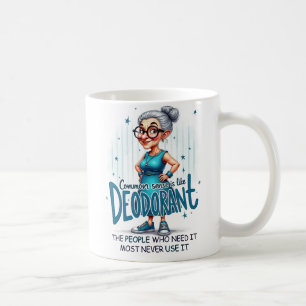 Moderne einfache süße stilvolle Großmutter Kaffeetasse