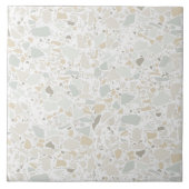 Moderne, einfache Terrazzo Fliese (Vorderseite)