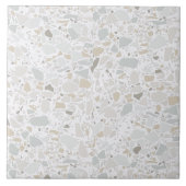 Moderne, einfache Terrazzo Fliese (Vorderseite)