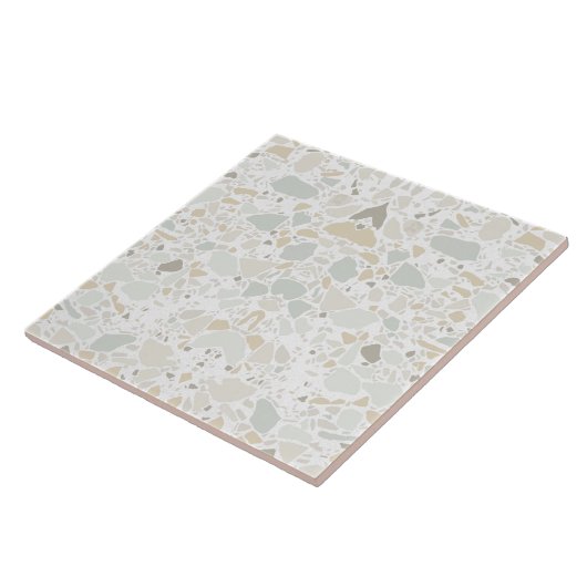 Moderne, einfache Terrazzo Fliese (Seite)