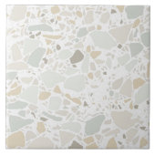 Moderne, einfache Terrazzo Fliese (Vorderseite)