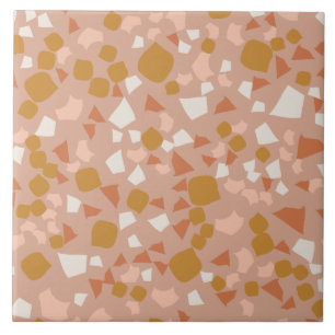 Moderne, einfache Terrazzo Rosa Tile Fliese