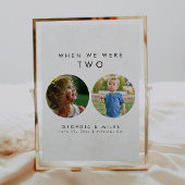 Moderne Einfache Tischnummer im Foto