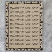 Moderne, einfache, trendige Katze für Haustiere Fleecedecke