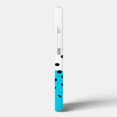 Moderne, einfache, trendige, urbane Kreisgrafik Case-Mate iPhone Hülle (Rückseite / Links)