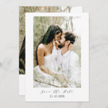 Moderne, einfache Typografie-Hochzeit