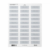 Moderne einfache Typografie-Hochzeitsstiftung - Rü (Vorne)