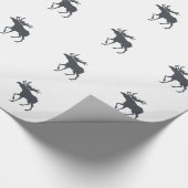 Moderne, einfache u. schöne Hand gezeichnete Geschenkpapier (Ecke)