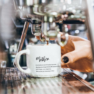 Moderne, einfache und beste Mutter je Bestes Schön Espressotasse