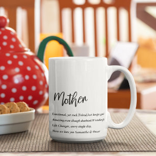 Moderne, einfache und beste Mutter je Bestes Schön Kaffeetasse
