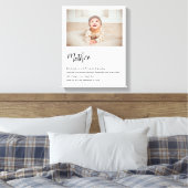 Moderne, einfache und beste Mutter je Bestes Schön Leinwanddruck (Insitu (Schlafzimmer))