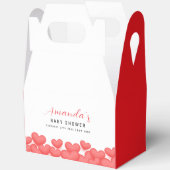 Moderne, einfache und etwas süße Babydusche Geschenkschachtel (Offen)