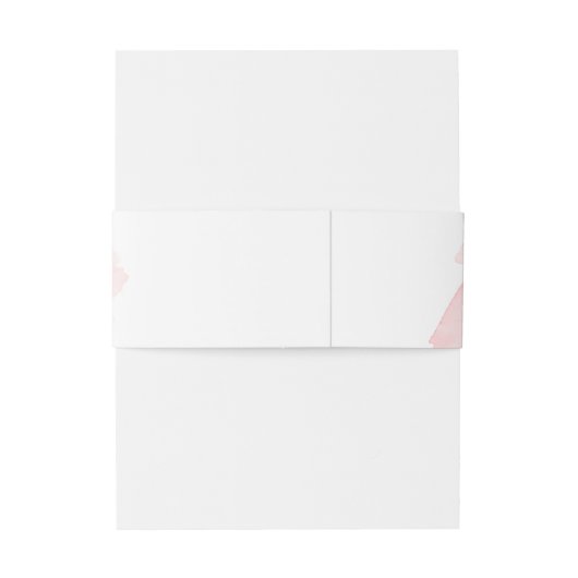 Moderne, einfache und immerwährende Script-Hochzei Einladungsbanderole (Rückseitenbeispiel)