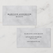 Moderne, einfache und klassische Einrichtung Visitenkarte (Vorne/Hinten)