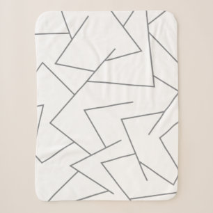 Moderne, einfache urbane, dynamische Grafiklinienm Sherpadecke