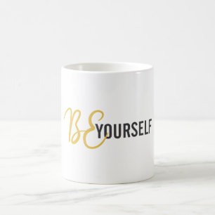 Moderne, einfache, urbane Grafik von Be Yourself Kaffeetasse
