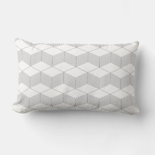 Moderne, einfache, urbane, trendige Grafikdesign Lendenkissen