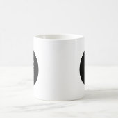 Moderne einfache Vorlage Laden Sie Ihr Firmenlogo Kaffeetasse (Mittel)