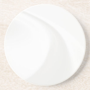 Moderne einfache weiße Marmor-Rustico-Papierservie Getränkeuntersetzer