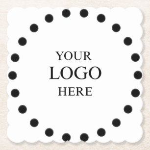 Moderne einfache weiße Marmor-Rustico-Papierservie Untersetzer