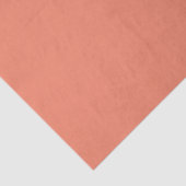 Moderne einfarbige Lachsfarbe Favor Seidenpapier (Ausschnitt)