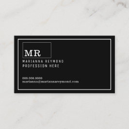 moderne Einführungskontaktkarte, Beruf Visitenkarte