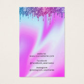 Moderne Einhorn-Tropfen Schmuckstücke (Rückseite)