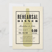 Moderne Einladung (Vorderseite)