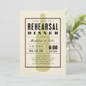 Moderne Einladung (Stehend Vorderseite)