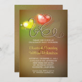 Moderne Einladung (Vorne/Hinten)