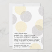 Moderne Einladung (Vorderseite)