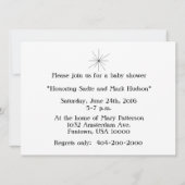 Moderne Einladung des Mittelalters (Rückseite)