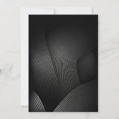 Moderne Einladung zum 21. Geburtstag (Rückseite)