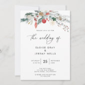 Moderne Einladung zur Hochzeit (Vorderseite)