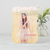 Moderne Einladungen (Stehend Vorderseite)