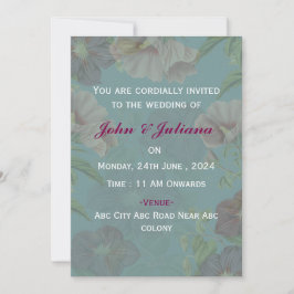 Moderne Einladungen für Hochzeiten