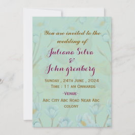 Moderne Einladungen für Hochzeiten