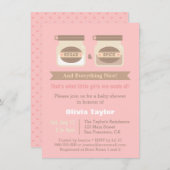 Moderne Einladungen für Zucker und Gewürze (Vorne/Hinten)