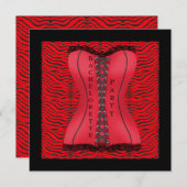 MODERNE EINLADUNGEN ZUM JUNGGESELINNEN-ABSCHIED TI (Vorne/Hinten)