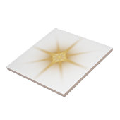 Moderne einzelne goldene Sternenexplosion Fliese (Seite)