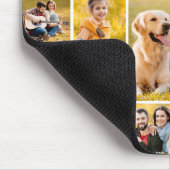 Moderne, einzigartige 12-Foto Collage Mousepad (Ecke)