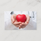 Moderne, einzigartige Ärztin für sauberes Herz Visitenkarte (Vorderseite)