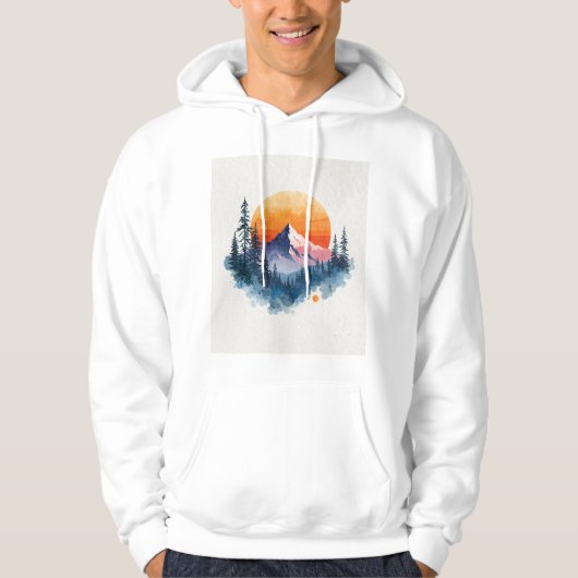 Moderne einzigartige Brandy-Trend Hoodie (Vorderseite)