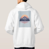 Moderne einzigartige Brandy-Trend Hoodie (Rückseite)