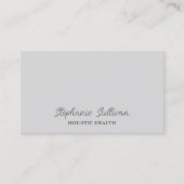 Moderne einzigartige ganzheitliche Gesundheit Visitenkarte (Vorderseite)