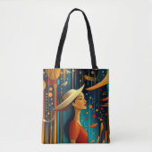 Moderne, einzigartige Trendy Cool Fantasy Woman Tasche (Vorderseite)
