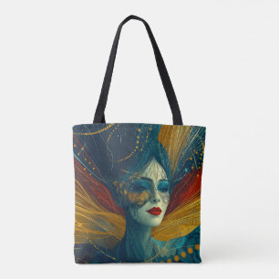 Moderne, einzigartige Trendy Cool Fantasy Woman Tasche