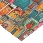 Moderne einzigartige Vintage Tür-Kunst-Fotografie Kurzer Tischläufer (Ecke)